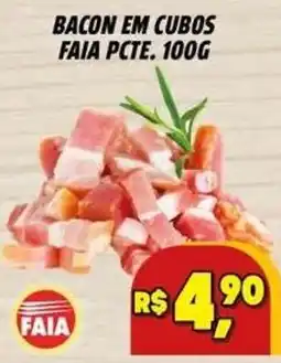 Zattão Supermercado Bacon em cubos oferta