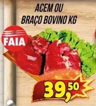 Zattão Supermercado Acem ou braço bovino kg oferta