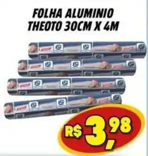 Zattão Supermercado folha alumínio theoto oferta