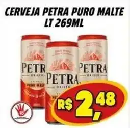 Zattão Supermercado Cerveja petra puro malte oferta