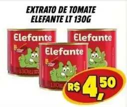 Zattão Supermercado Extrato de tomate elefante oferta