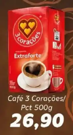 Supermercados Tauste Café 3 Corações oferta