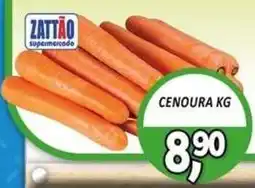 Zattão Supermercado Cenoura kg oferta