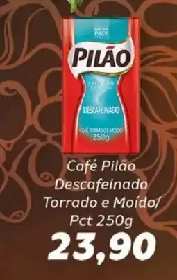 Supermercados Tauste Café Pilão Descafeinado Torrado e Moído oferta
