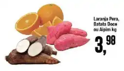 Redeconomia Laranja Pera, Batata Doce ou Aipim kg oferta