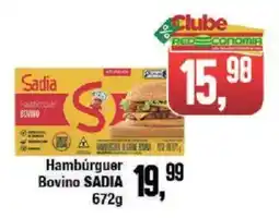 Redeconomia Hambúrguer Bovino SADIA oferta