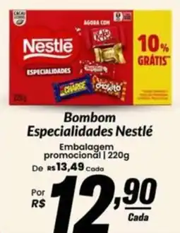Stok Center Bombom especialidades nestlé oferta