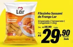 Stok Center Filezinho Sassami de Frango Lar oferta