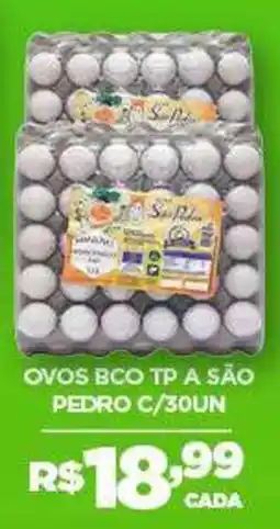 DB Supermercados ovos bco tp a são pedro oferta