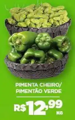 DB Supermercados Pimenta cheiro/ pimentão verde oferta