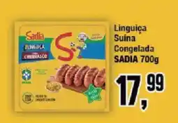 Redeconomia Linguiça suina congelada sadia oferta