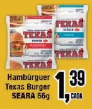 Redeconomia Hambúrguer Texas Burger SEARA oferta
