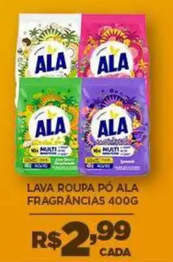DB Supermercados lava roupa pó ala fragrâncias oferta