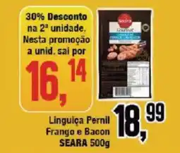 Redeconomia Linguiça Pernil Frango e Bacon oferta