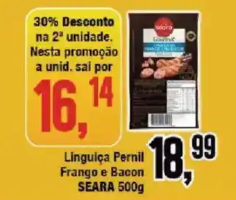Redeconomia Linguiça Pernil Frango e Bacon oferta