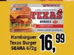 Redeconomia Hambúrguer Texas Burger oferta