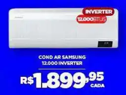 DB Supermercados Cond ar samsung 12.000 inverter oferta