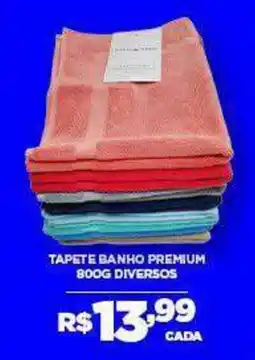DB Supermercados Tapete e banho premium oferta