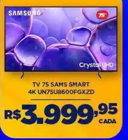 DB Supermercados tv 75 sams smart oferta
