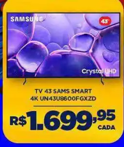 DB Supermercados tv 43 sams smart oferta
