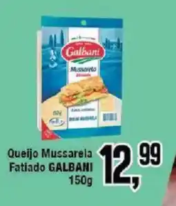 Redeconomia Queijo Mussarela Fatiado GALBANI oferta