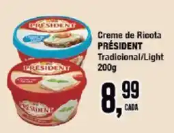 Redeconomia Creme de Ricota Président oferta
