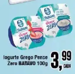 Redeconomia Iogurte grego pense zero batavo oferta