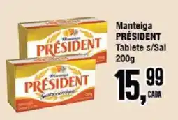 Redeconomia Manteiga presidente tablete s/sal oferta