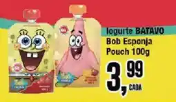 Redeconomia Iogurte batavo bob esponja pouch oferta