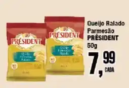Redeconomia Queijo Ralado Parmesão Président oferta