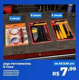 Casa Freitas Jogo Ferramentas D' Casa oferta