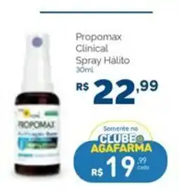 Agafarma Propomax clinical spray hálito oferta