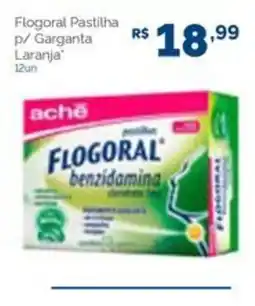 Agafarma Flogoral pastilha p/ garganta laranja oferta