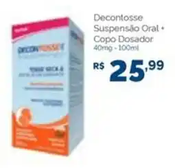 Agafarma Decontosse suspensão oral + copo dosador oferta