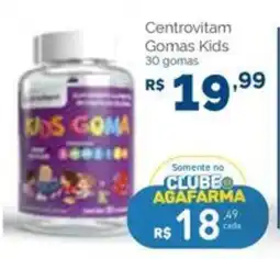 Agafarma Centrovitam gomas kids oferta