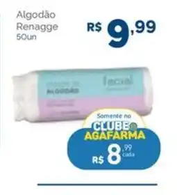Agafarma Algodão Renagge oferta