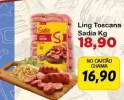 Chama Supermercados Ling Toscanasadia kg oferta