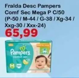 Chama Supermercados Frada Desc Pampers Comf Sec Mega P oferta
