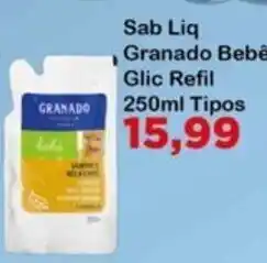 Chama Supermercados Sab Liqu Granado Bebê Glic Refil oferta