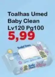 Chama Supermercados Toalhas umed baby clean oferta