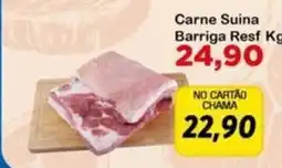 Chama Supermercados Carne Suina Barriga Resf Kg oferta