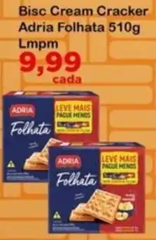 Chama Supermercados Bisc cream cracker adria folhata oferta