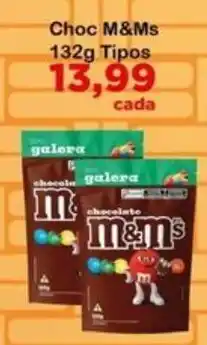 Chama Supermercados Choc M&Ms oferta