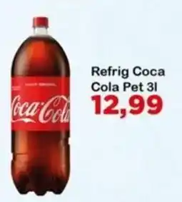 Chama Supermercados Refrig coca cola pet 3l oferta