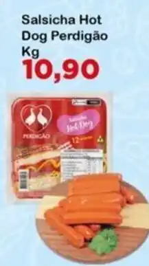 Chama Supermercados Salsicha Hot Dog Perdigão oferta
