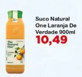 Chama Supermercados Suco Natural One Laranja De Verdade oferta