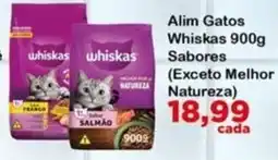 Chama Supermercados Alim Gatos Whiskas oferta