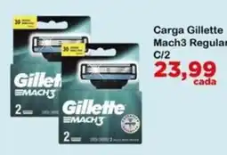 Chama Supermercados Carga gillette mach3 regular oferta