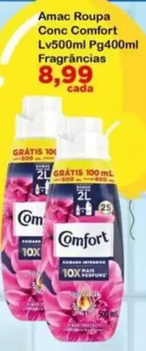 Chama Supermercados Amac Roupa Conc Comfort oferta