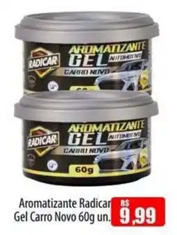 Proença Supermercados Aromatizante Radicar Gel Carro Novo oferta